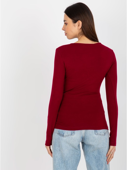 Bluzka-EM-BZ-784.33P-bordowy Bluzka-EM-BZ-784.33P-bordowy