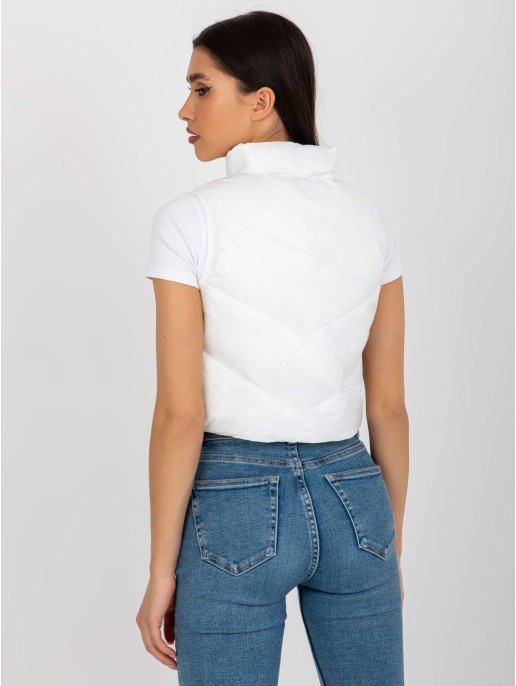 Kamizelka-NM-KZ-H-908.39P-ecru Kamizelka-NM-KZ-H-908.39P-ecru