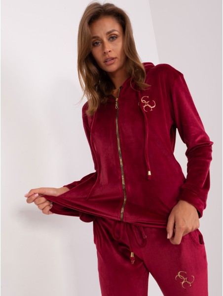 Komplet-RV-KMPL-6084.92P-bordowy