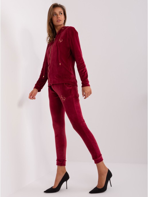 Komplet-RV-KMPL-6084.92P-bordowy Komplet-RV-KMPL-6084.92P-bordowy