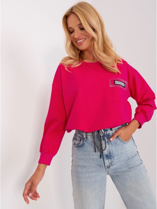 Bluzka-RV-BZ-8156.85-fuksjowy Bluzka-RV-BZ-8156.85-fuksjowy