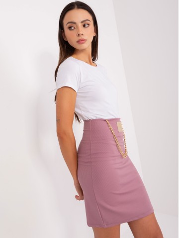 Spódnica-RV-SD-9029.32P-ciemny różowy 2
