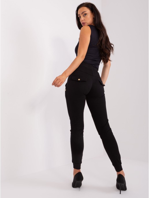 Spodnie dresowe-RV-DR-8544.14P-czarny Spodnie dresowe-RV-DR-8544.14P-czarny