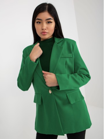 Marynarka-DHJ-MA-15556.22X-zielony