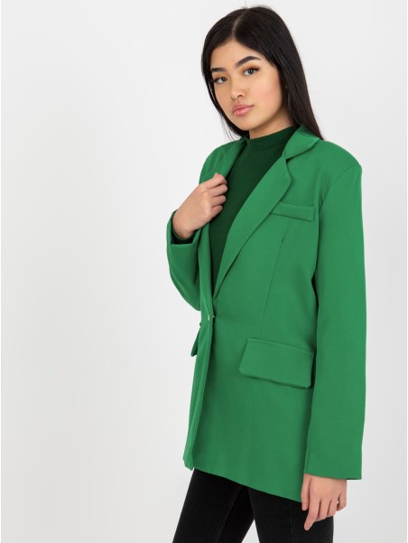 Marynarka-DHJ-MA-15556.22X-zielony