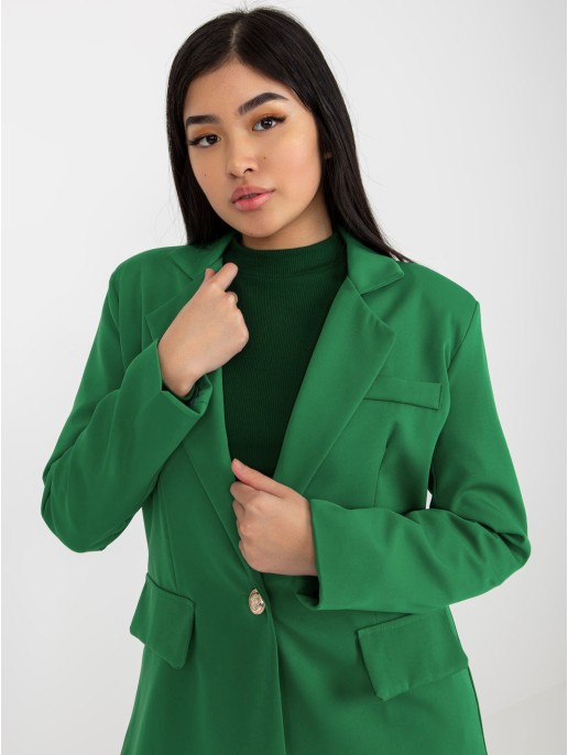 Marynarka-DHJ-MA-15556.22X-zielony