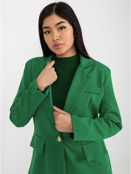 Marynarka-DHJ-MA-15556.22X-zielony