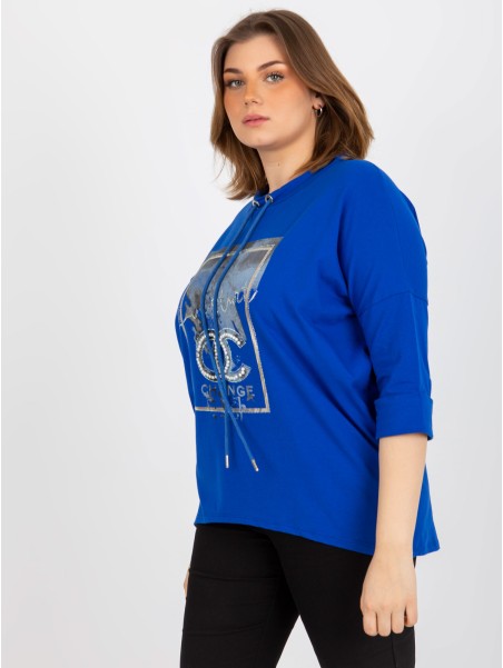 Bluzka-RV-BZ-8456.35-ciemny niebieski