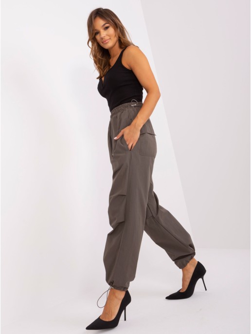 Spodnie-TW-SP-OB056.86P-khaki Spodnie-TW-SP-OB056.86P-khaki