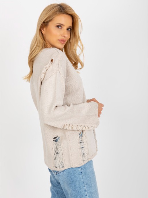 Sweter-BA-SW-8043.03-beżowy Sweter-BA-SW-8043.03-beżowy