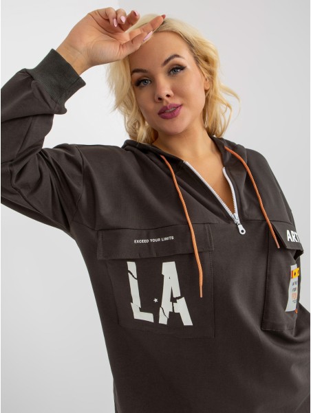 Bluza-RV-BL-8258.34-ciemny khaki