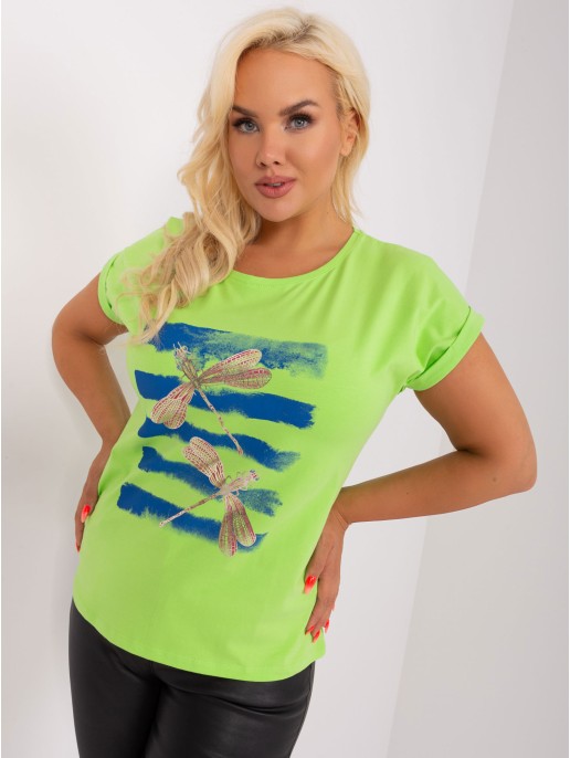 Bluzka-RV-BZ-8969.92P-jasny zielony Bluzka-RV-BZ-8969.92P-jasny zielony