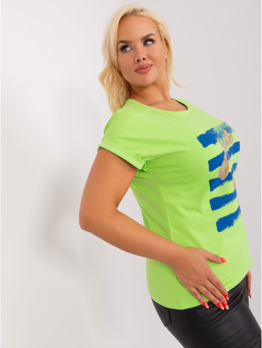 Bluzka-RV-BZ-8969.92P-jasny zielony Bluzka-RV-BZ-8969.92P-jasny zielony