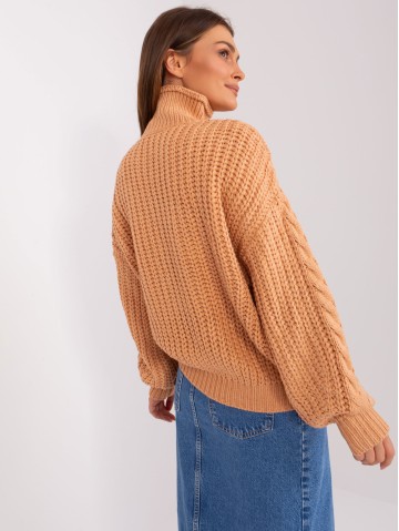 Sweter-AT-SW-2350.91P-brzoskwiniowy 2