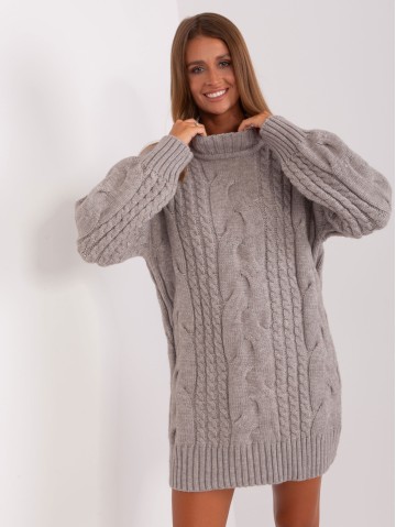 Sweter-AT-SW-2367-1.35P-szary