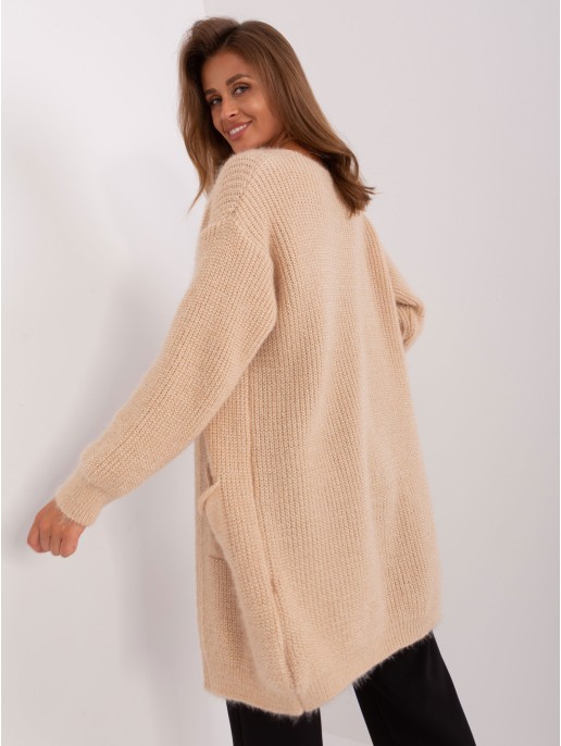 Kardigan-DHJ-SW-1009.09P-beżowy
