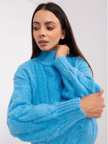 Sweter-AT-SW-2367-1.35P-niebieski 2