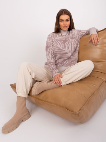 Sweter-AT-SW-2357.96-jasny fioletowy 2