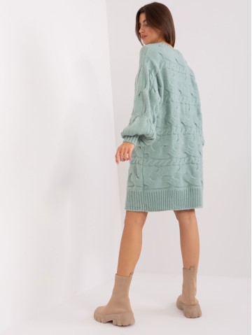 Sweter-AT-SW-2367.76P-mietowy 2