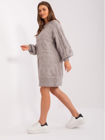 Sweter-AT-SW-2367.76P-szary 2