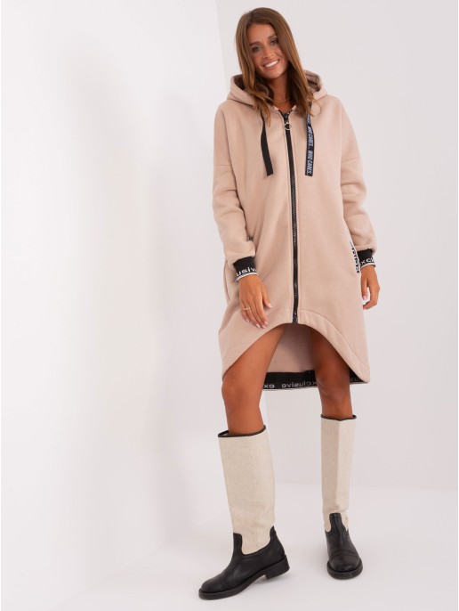 Bluza-RV-BL-6832-2.00P-beżowy Bluza-RV-BL-6832-2.00P-beżowy