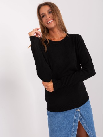 Sweter-AT-SW-232901.25X-czarny 2