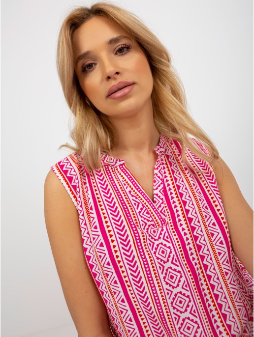 Bluzka-D73771R11115A-różowy Bluzka-D73771R11115A-różowy