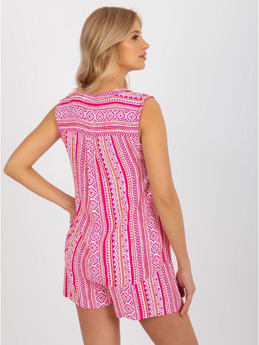Bluzka-D73771R11115A-różowy Bluzka-D73771R11115A-różowy