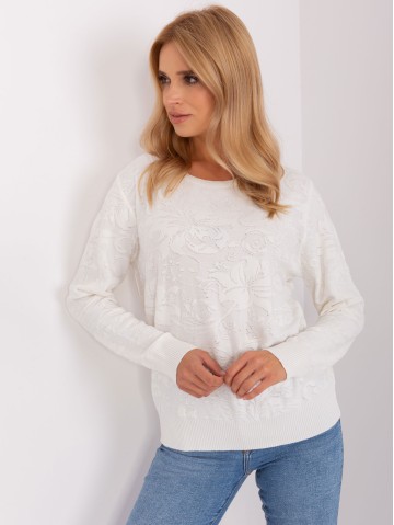 Sweter-AT-SW-2231A.00P-ecru 2