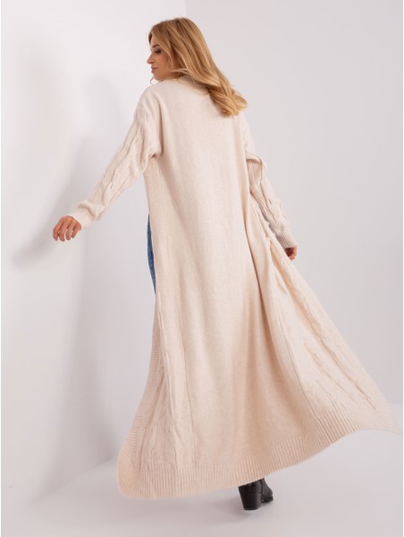 Kardiganas-AT-SW-2395.30-šviesiai smėlio spalvos