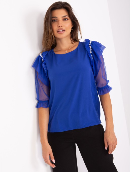 Bluzka-LK-BZ-506682.26P-kobaltowy Bluzka-LK-BZ-506682.26P-kobaltowy