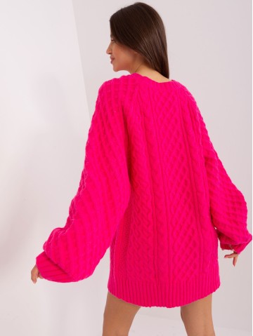 Sweter-AT-SW-2367-2.64P-fuksjowy 2