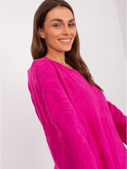 Sweter-AT-SW-2231A.00P-fuksjowy