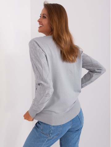 Sweter-AT-SW-2231.99P-szary 2