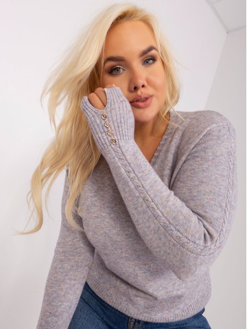 Sweter-PM-SW-PM-3817.07-szary 2