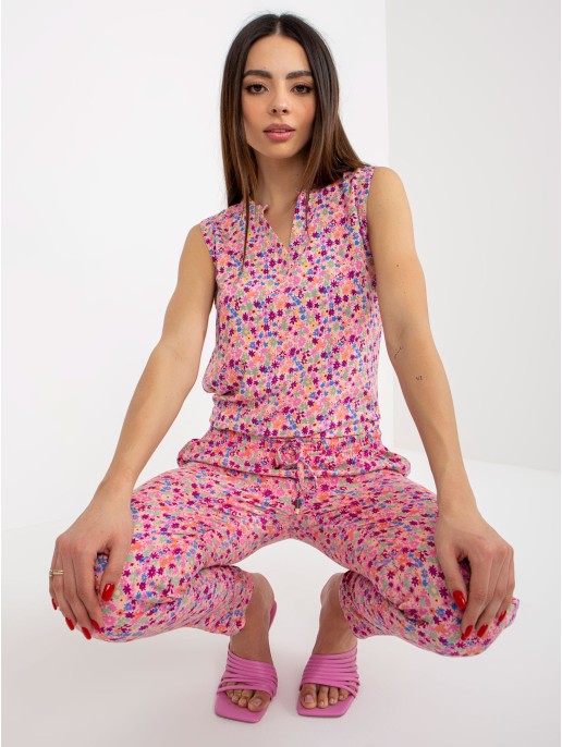Bluzka-D73771R11115A-różowy Bluzka-D73771R11115A-różowy