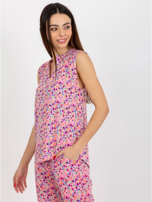 Bluzka-D73771R11115A-różowy Bluzka-D73771R11115A-różowy