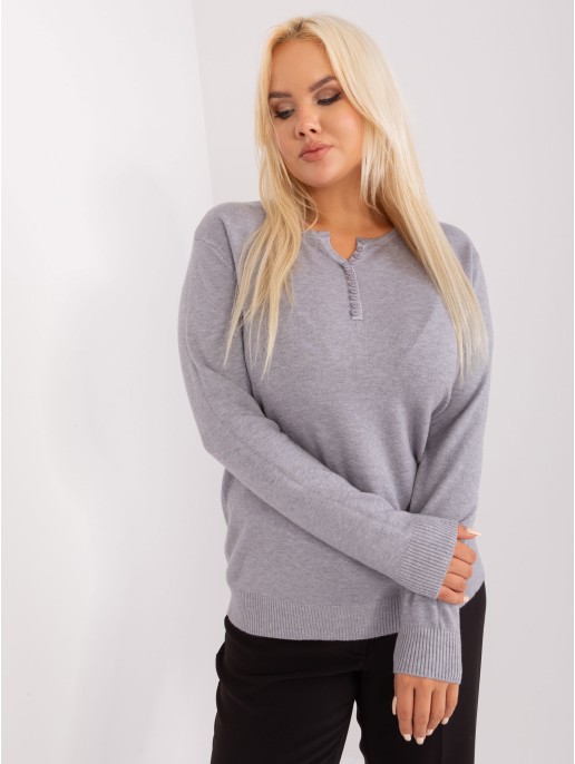 Sweter-PM-SW-PM-3897.06P-szary