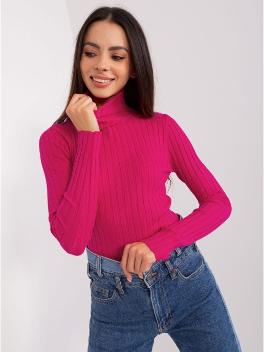 Sweter-PM-SW-1087.09-fuksjowy Sweter-PM-SW-1087.09-fuksjowy