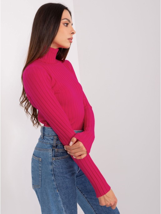 Sweter-PM-SW-1087.09-fuksjowy Sweter-PM-SW-1087.09-fuksjowy