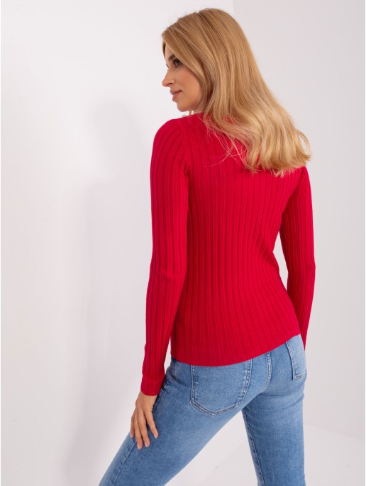 Sweter-PM-SW-1087.09-czerwony Sweter-PM-SW-1087.09-czerwony