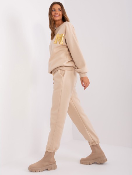 Laisvalaikio kostiumas-EM-KMPL-669.10X-smėlio spalvos