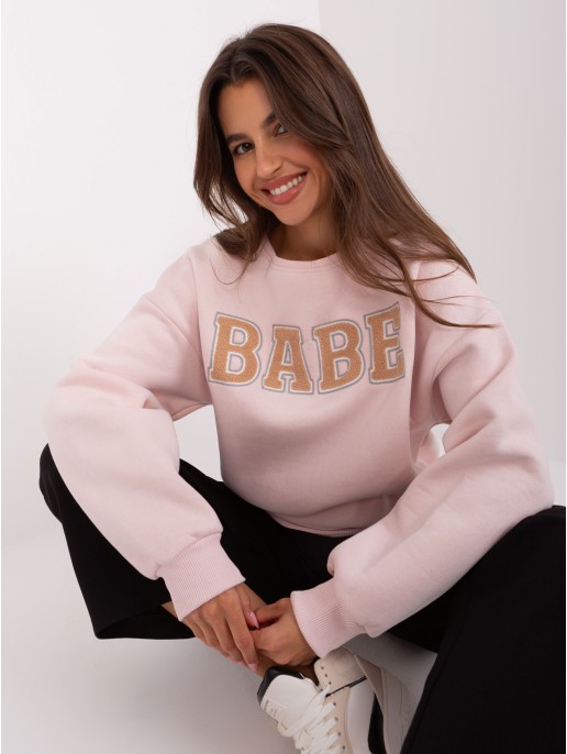 Bluza-EM-BL-617-11.32-jasny różowy Bluza-EM-BL-617-11.32-jasny różowy