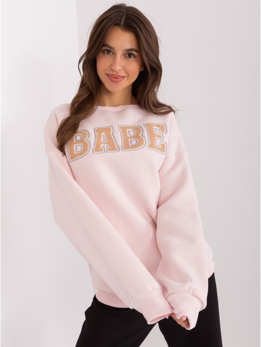 Bluza-EM-BL-617-11.32-jasny różowy Bluza-EM-BL-617-11.32-jasny różowy