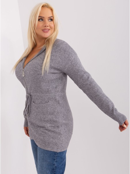 Sweter-PM-SW-PM-3735.25X-szary