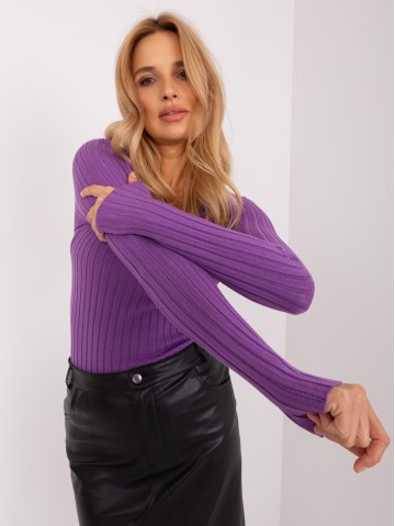 Sweter-PM-SW-PM1088.25-fioletowy