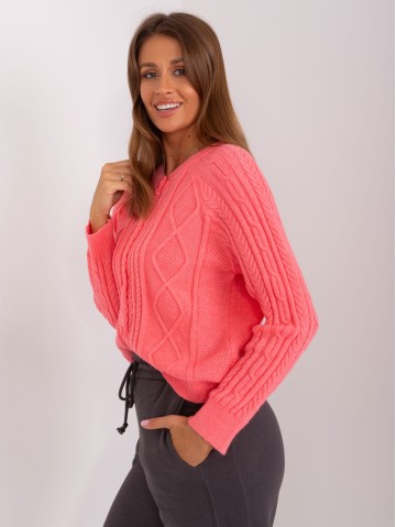 Megztinis-AT-SW-2346-2.99P-koralinis 2