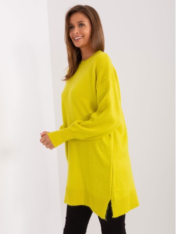 Sweter-TO-SW-1310.00P-limonkowy 2