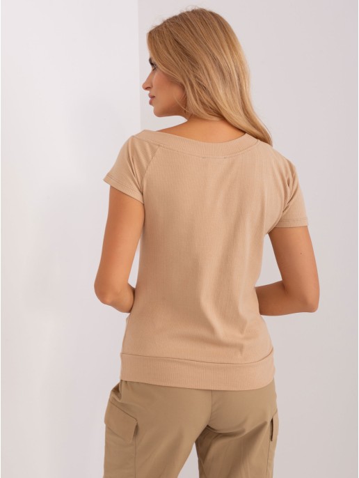 Bluzka-RV-BZ-8932.42-camelowy Bluzka-RV-BZ-8932.42-camelowy