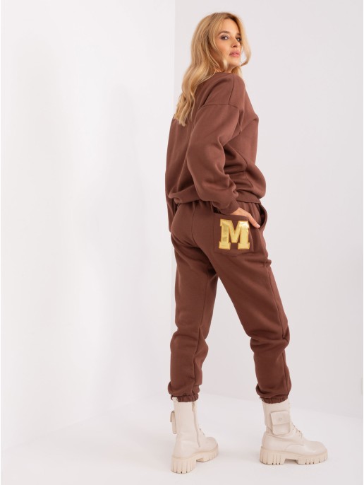 Laisvalaikio kostiumas-EM-KMPL-669.10X-tamsiai rudas Laisvalaikio kostiumas-EM-KMPL-669.10X-tamsiai rudas